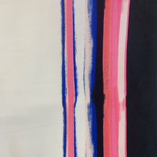 Load image into Gallery viewer, Striped Faille Deadstock - Pink & Cobalt