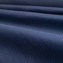 Load image into Gallery viewer, 14 Wale Stretch Cotton Corduroy - Denim

