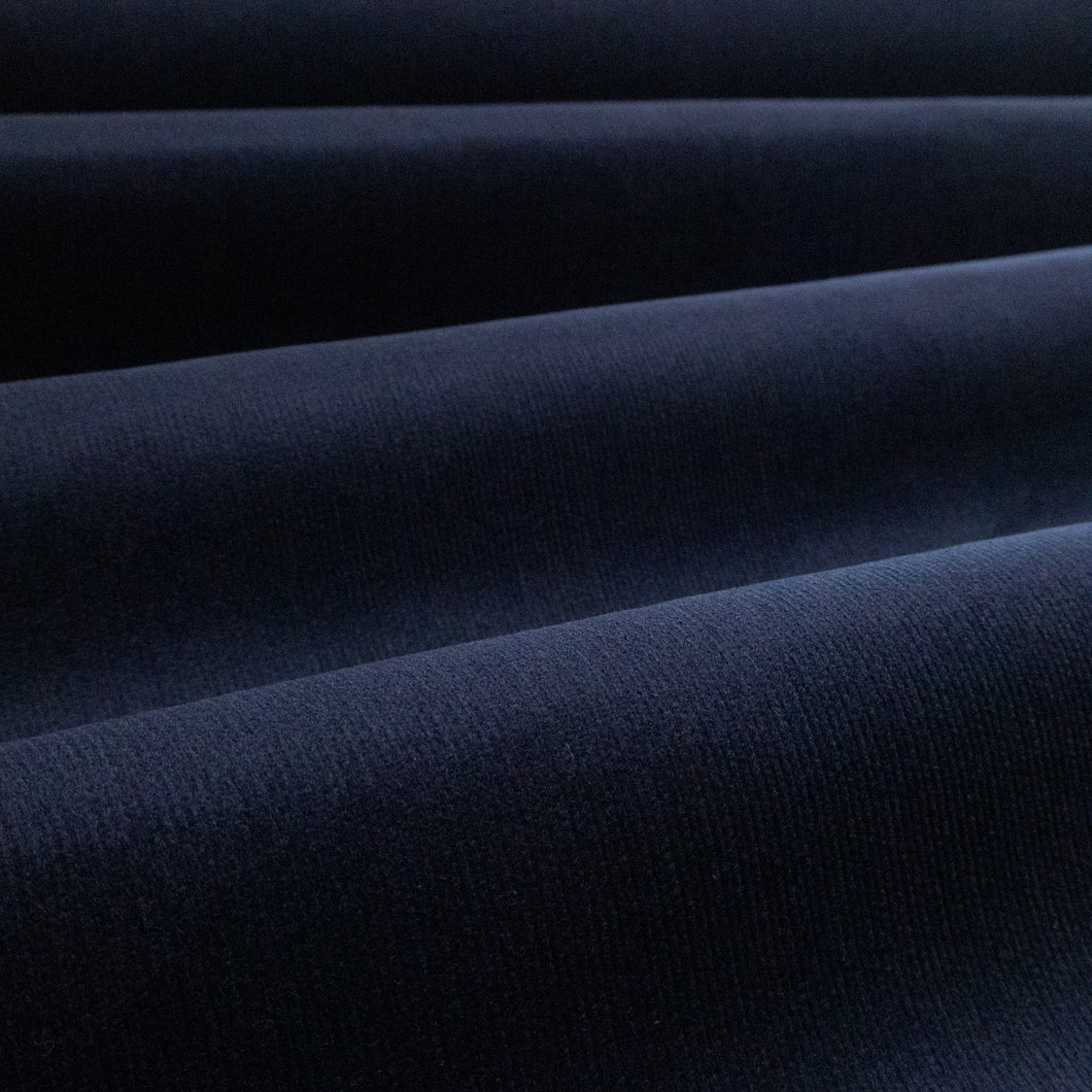 21 Pinwale Stretch Cotton Corduroy - Navy