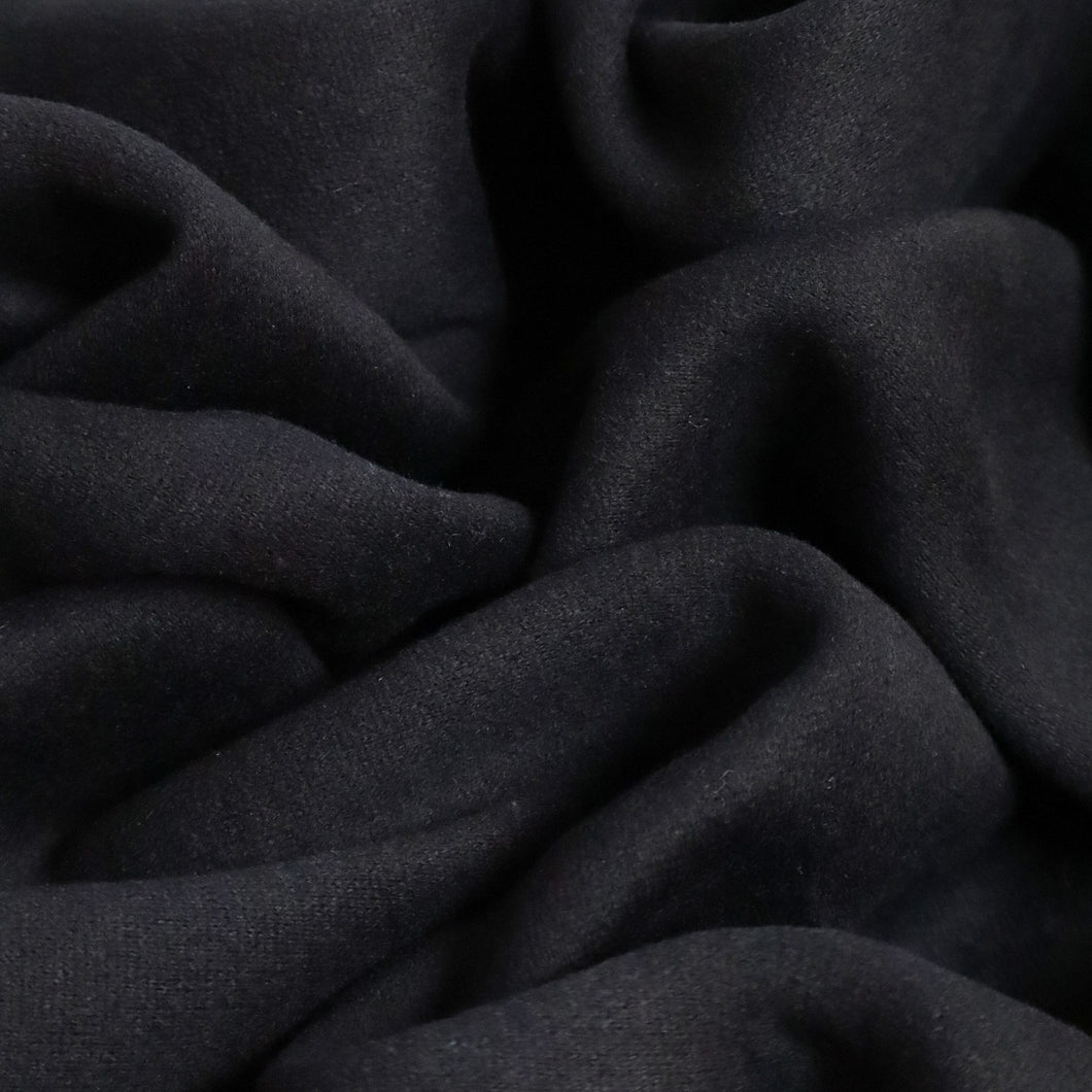 300gsm Sweatshirt Knit - Black