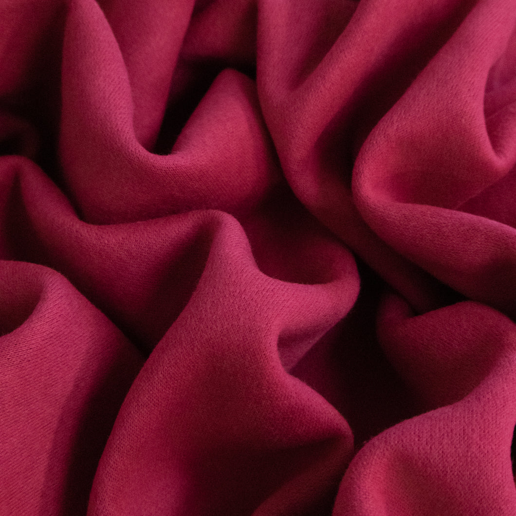 300gsm Sweatshirt Knit - Fuchsia