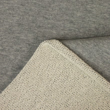 Load image into Gallery viewer, Heavy Cotton Loop Back Sweatshirt Knit 400gsm - Grey Marle
