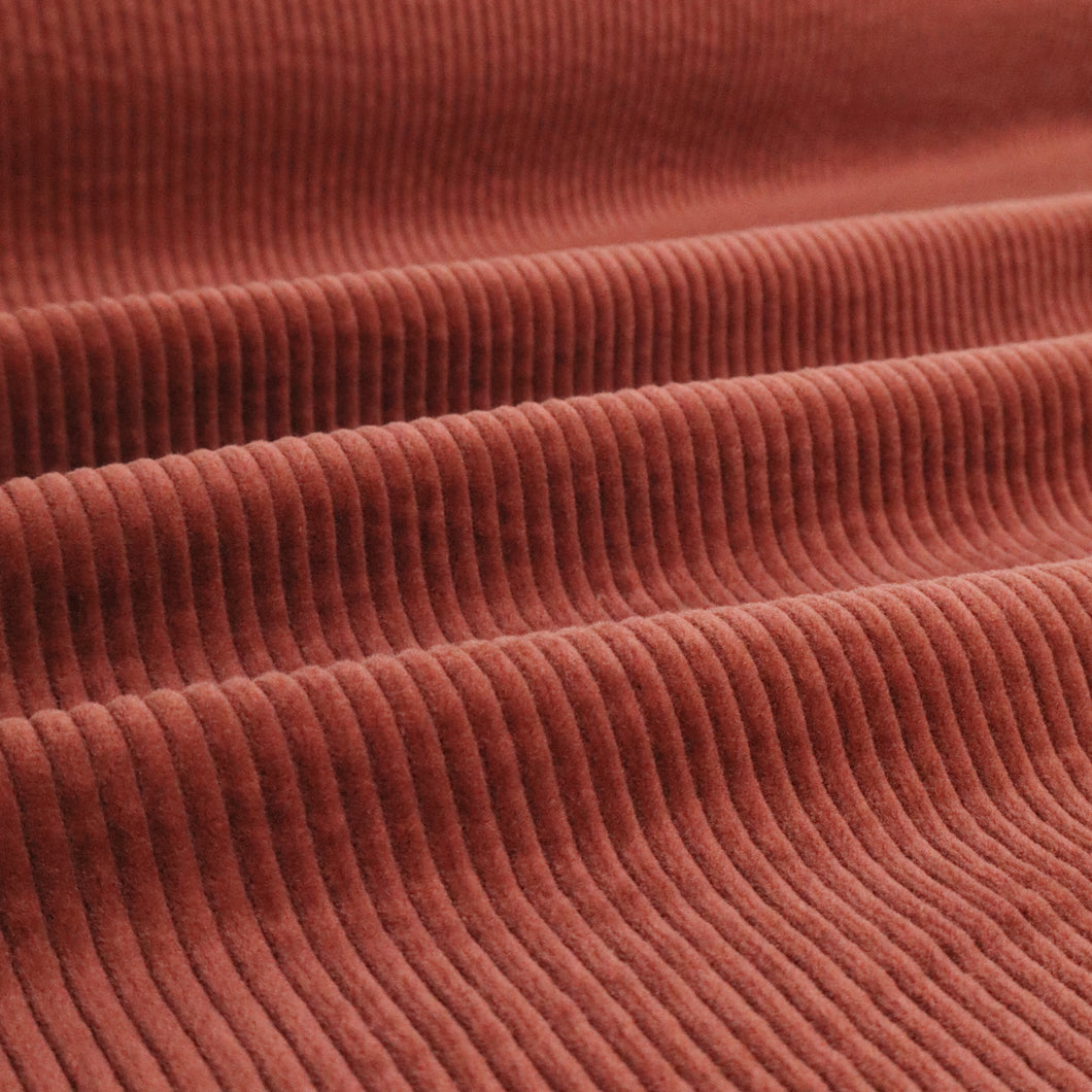 6 Wale Cotton Corduroy - Rust