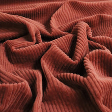 Load image into Gallery viewer, 6 Wale Cotton Corduroy - Rust
