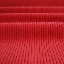 Load image into Gallery viewer, 6 Wale Cotton Corduroy - Red
