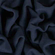Load image into Gallery viewer, Cotton Spandex Tubular Ribbing - Alessi Navy
