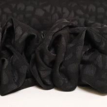 Load image into Gallery viewer, Animal Jacquard Stretch Knit - Black
