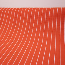Load image into Gallery viewer, Hurdle Cotton Nylon Stripe Shirting - Orange
