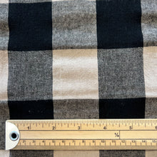 Load image into Gallery viewer, Big Scale Yarn Dyed Gingham Cotton - Black
