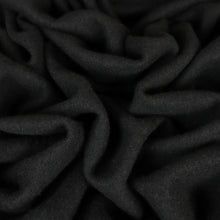 Load image into Gallery viewer, 100% Boiled Wool 385gsm - Black
