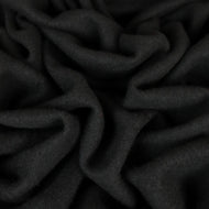 100% Boiled Wool 385gsm - Black