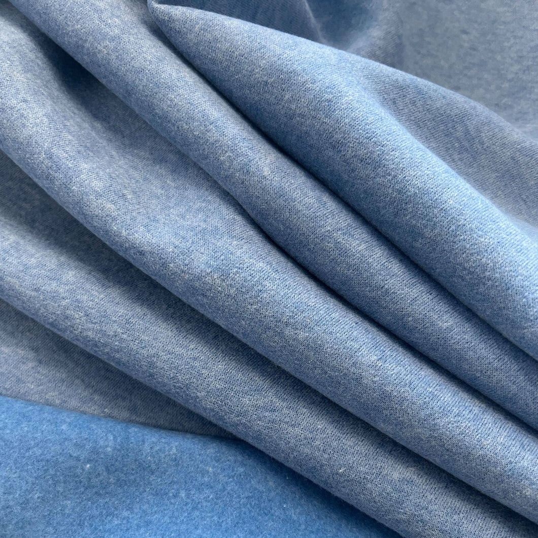 300gsm Sweatshirt Knit - Denim (Limited Colour)