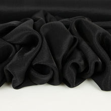 Load image into Gallery viewer, Slade Rayon Nylon Lightweight Textured Crepe - Black
