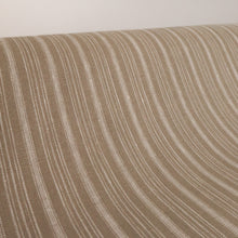 Load image into Gallery viewer, Canal 100% Linen Stripe - Earth with Ivory Stripe
