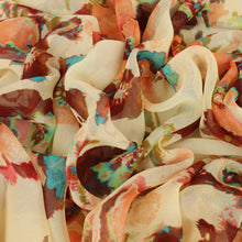 Load image into Gallery viewer, Coney Silk Yoryu Print Designer End – Abstract Floral
