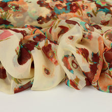Load image into Gallery viewer, Coney Silk Yoryu Print Designer End – Abstract Floral

