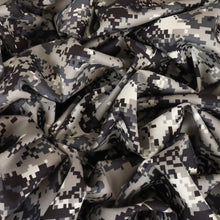 Load image into Gallery viewer, Printed Cotton Drill Deadstock - Digital Grey Camo
