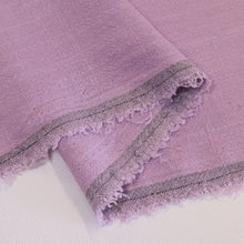 Load image into Gallery viewer, Crosshatch Viscose Linen - Lilac
