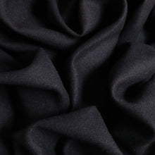 Load image into Gallery viewer, Wool Blend Suiting Deadstock – Midnight Black
