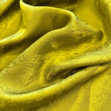 Load image into Gallery viewer, Viscose Jacquard Deluxe Satin - Chartreuse
