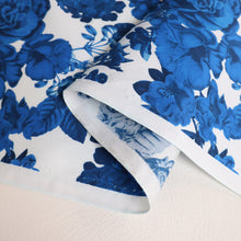 Load image into Gallery viewer, Floral Printed Cotton Poplin Designer End - Bobbi Blue
