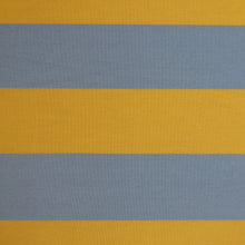 Load image into Gallery viewer, Fresno Cotton Spandex Striped Knit Deadstock - Sky &amp; Marigold
