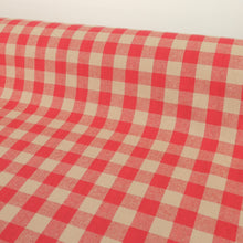 Load image into Gallery viewer, Yarn Dyed Washed Cotton Gingham - Cherry
