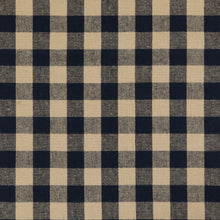 Load image into Gallery viewer, Yarn Dyed Washed Cotton Gingham - Navy
