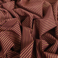 Cotton Lurex Stripe Designer End - Claude