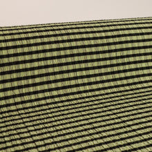 Load image into Gallery viewer, Crinkle Gingham Stretch Deadstock - Mint Green
