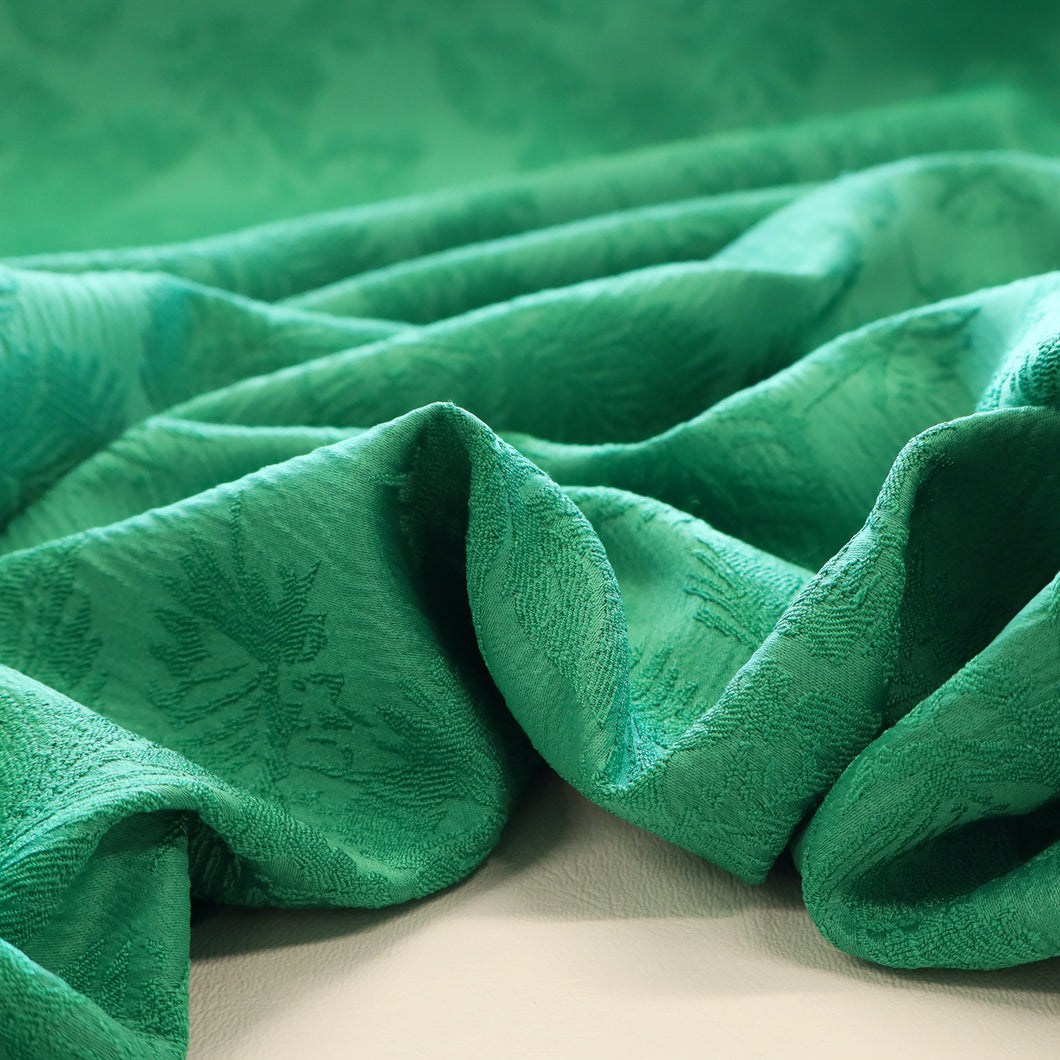 Autumn Leaf Jacquard - Emerald