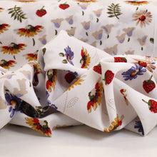 Load image into Gallery viewer, Garden View Printed Rayon - White
