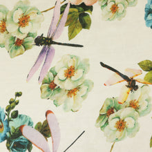 Load image into Gallery viewer, Lightweight Silk Linen Slub Print Deadstock - Callanthe
