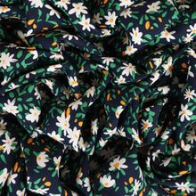 Load image into Gallery viewer, Rayon Challis Print Deadstock - Crazy Daisy
