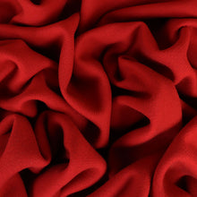 Load image into Gallery viewer, Wool Blend Coating Designer Ends Deadstock - Ruby Red
