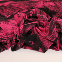 Load image into Gallery viewer, Printed Mesh Deadstock - Fuchsia
