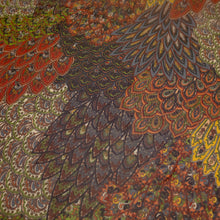 Load image into Gallery viewer, Printed Mesh Deadstock - Feathered Paisley
