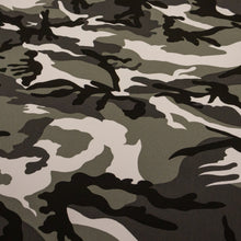 Load image into Gallery viewer, Printed Cotton Heavy Canvas Deadstock - Grey &amp; Black
