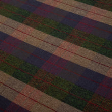 Load image into Gallery viewer, Brushed Cotton Plaid Deadstock - Raisin, Biscuit &amp; Khaki
