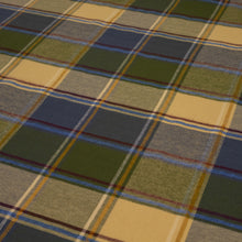 Load image into Gallery viewer, Brushed Cotton Plaid Deadstock - Lemon, Moss &amp; Blue
