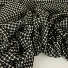 Load image into Gallery viewer, Cotton Crinkle Mini Check - Courtier
