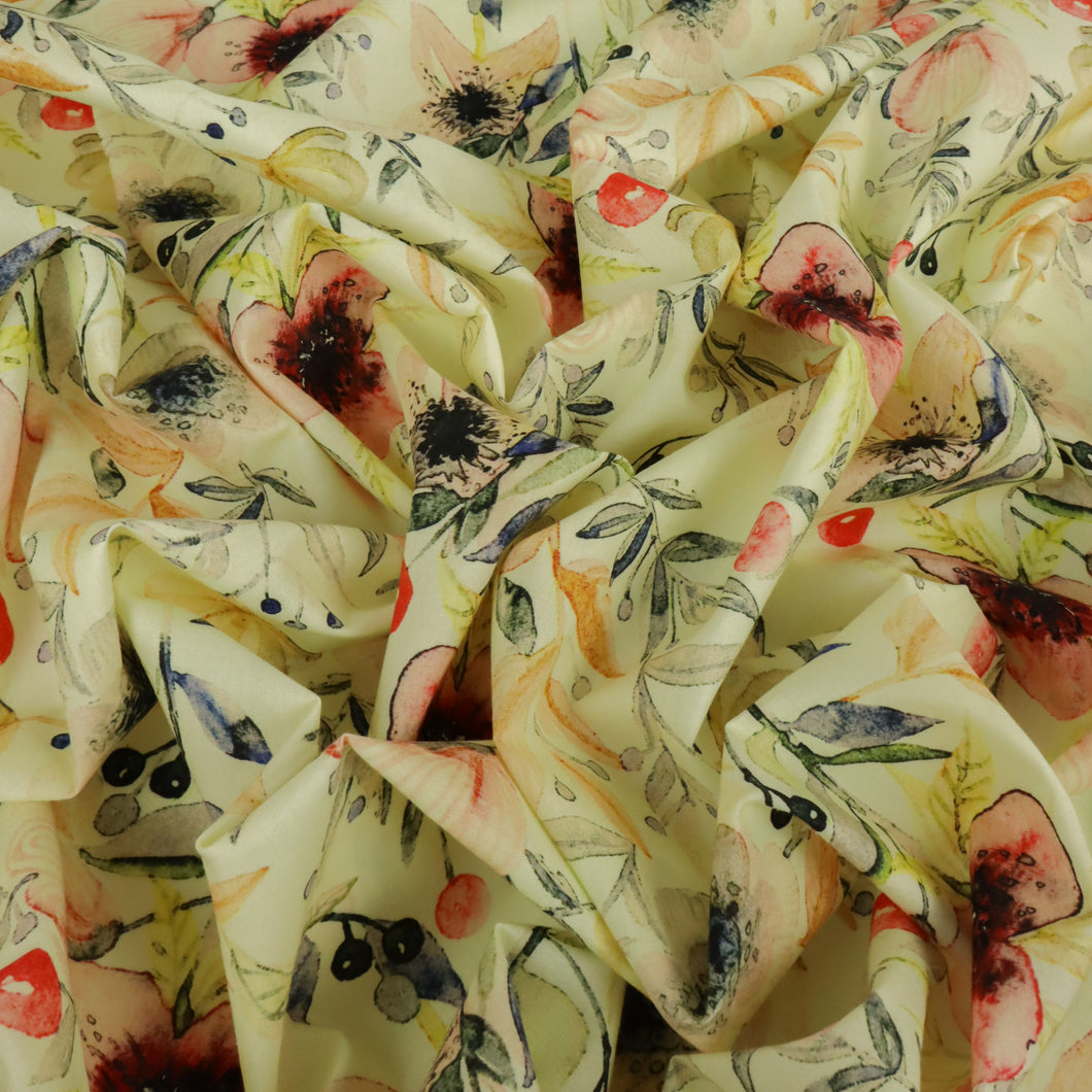 Printed Cotton - Lemon Chloe