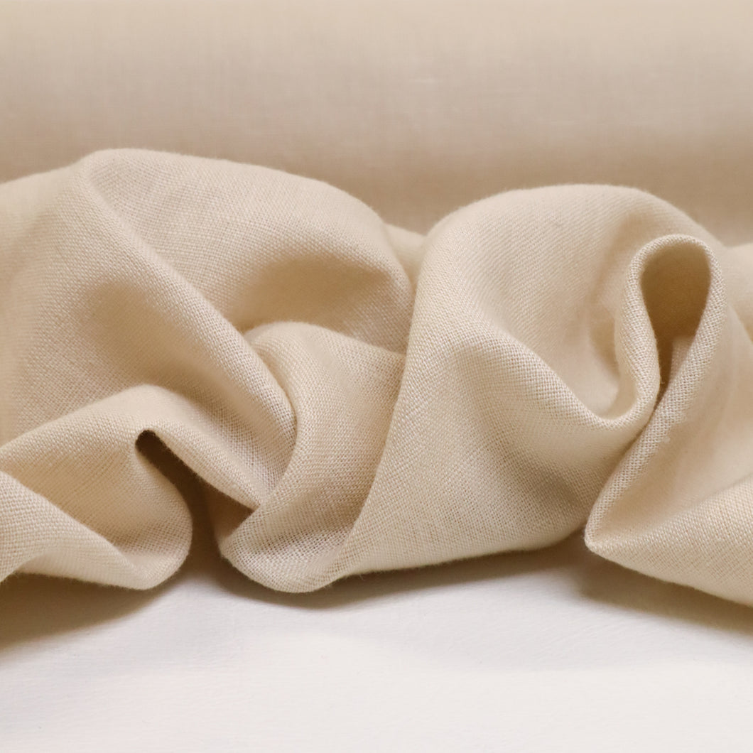 Washed Linen Cotton - Cream