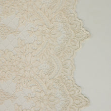 Load image into Gallery viewer, Lula Embroidered Lace Designer End – Vintage Cream
