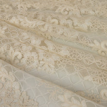 Load image into Gallery viewer, Lula Embroidered Lace Designer End – Vintage Cream
