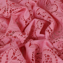 Load image into Gallery viewer, Medina Embroidered Cotton Designer End – Bubblegum
