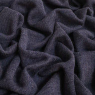 100% Merino Interlock Knit 250gsm - Navy