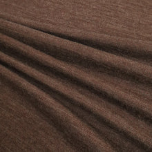 Load image into Gallery viewer, 100% Merino Interlock Knit 250gsm - Brown
