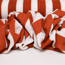 Load image into Gallery viewer, Cotton Rayon Printed Stripe - Rust

