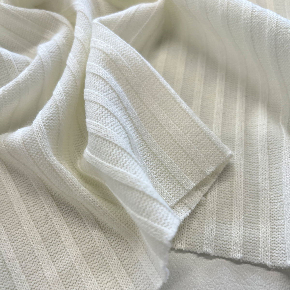 Moxie Wide Rib Knit - Cream – Fabric Box